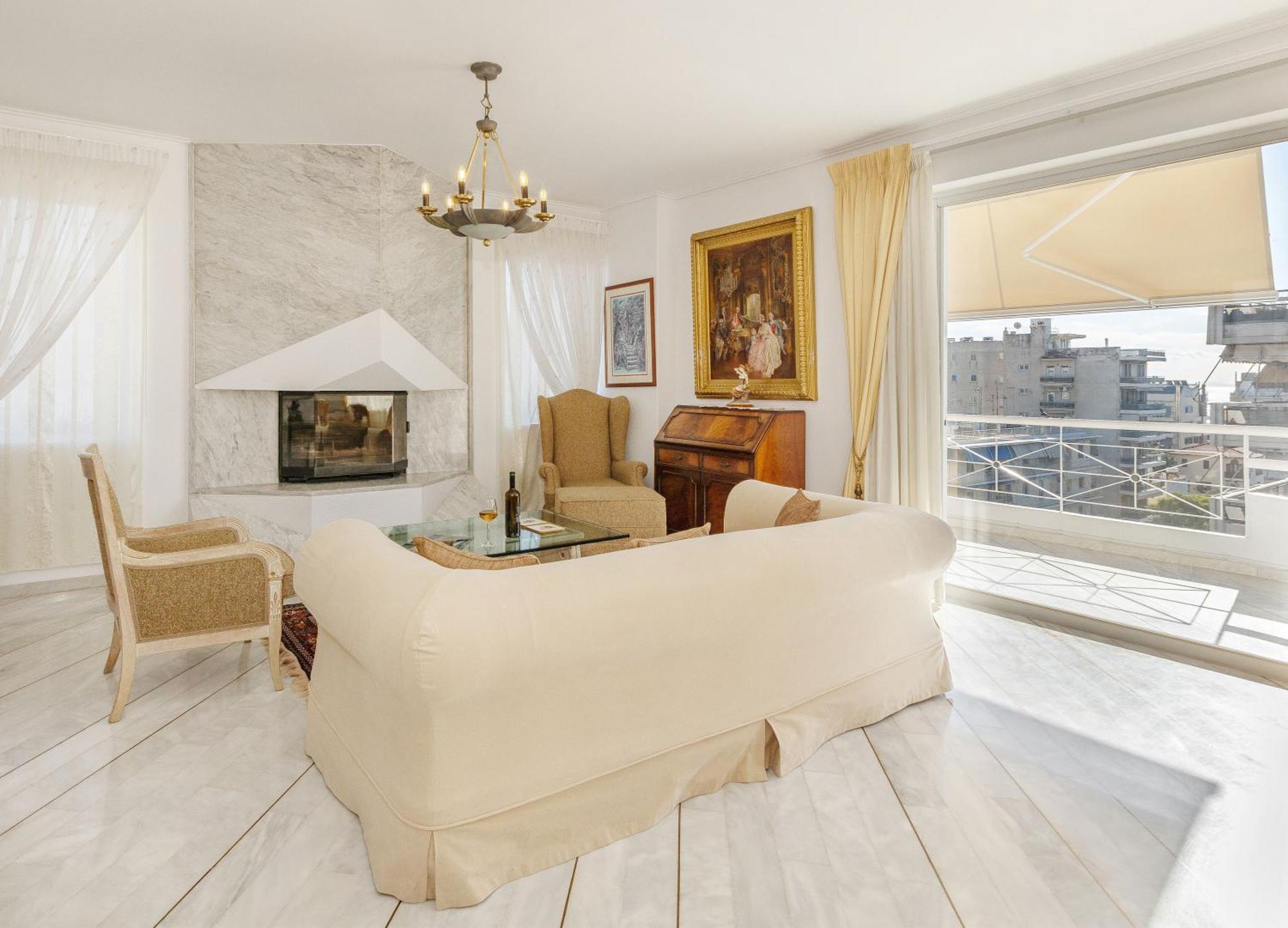 Nice Sea View Elegant Apartment アテネ エクステリア 写真