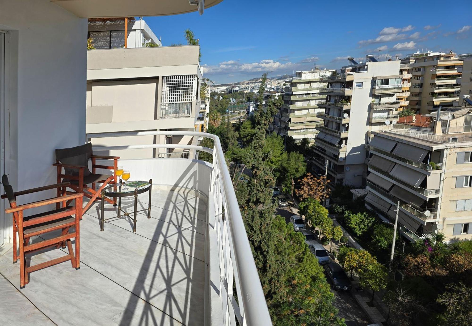 Nice Sea View Elegant Apartment アテネ エクステリア 写真